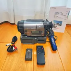 動作確認済】 SONY Hi8 高画質 ビデオカメラ ACアダプタ セット - メルカリ