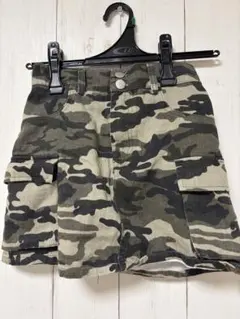 SHEIN/シーイン/迷彩スカート/ミリタリー/140〜150