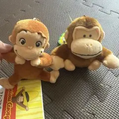 Curious George ごりらぶらざーず ぬいぐるみ2個セット