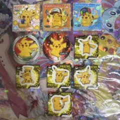 ポケモン　ウエハースシール　サトシのピカチュウ10枚セット