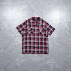 【schott】Open collar check shirtのサムネイル