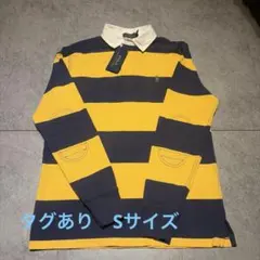 新品タグ付　ポロラルフローレン ラガーシャツ 太ボーダー S