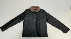 （試着のみ）アイアンハート　N-1 デッキジャケット　ブラック IRON HEART アイアンハート IHM-35 ウィップN-1タイプデッキジャケット