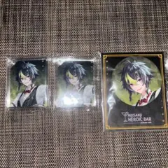 にじさんじ Dytica アニカフェ コロッタ 缶バッジ 伊波ライ 3点セット