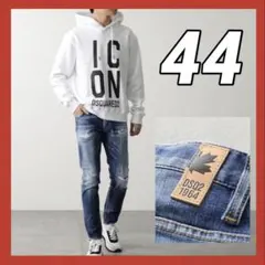 【美品】DSQUARED2 SKATER スケーター 44 ブルーのサムネイル