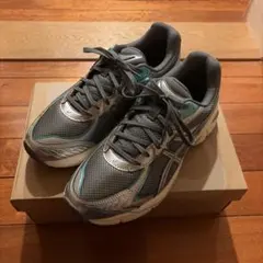 ASICS スニーカー グレー×ブルー GT-2160
