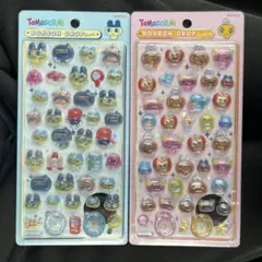 【正規品】ボンボンドロップシール2枚セット　たまごっち　めめっち