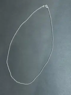 シルバー925 ネックレス ボールチェーン 1.5mm 50cm