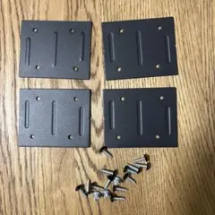 LABRICO ラブリコ DIYジョイント アイアン ブラック　2セット