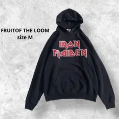 フルーツオブザルーム パーカー ブラック ゆったり ユニセックス B207