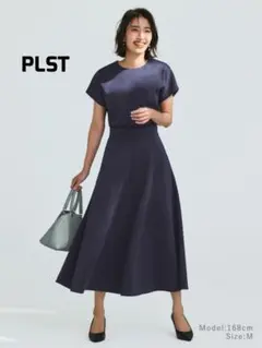 PLST　プラステ　スキューバジャージーフレンチスリーブプルオーバーのサムネイル