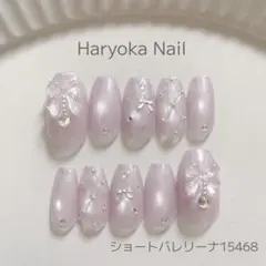 ネイルチップ　現品　サイズオーダー　キルティング　ワンホン　量産型　ピンク