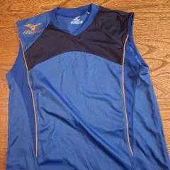 Mizuno Dryscience ノースリーブシャツ 青/黒