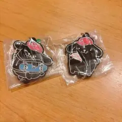 サンリオ ポムポムプリン 繋がるラバーコレクショ 2番 3番 ガチャガチャ