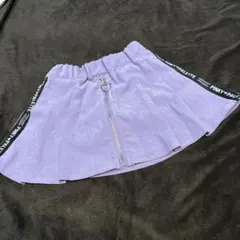 スカート　紫　120cm 女の子　インナー付き