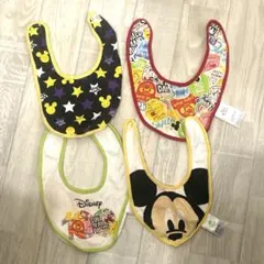 ミッキーマウス スタイ 4枚セット