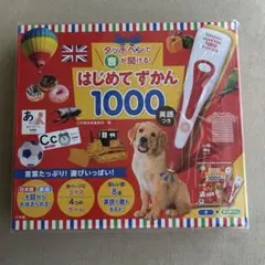 【新品・未開封】タッチペンで音が聞ける!はじめてずかん1000