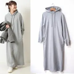 Spick & Span ヘビー裏毛ロングワンピース/マキシ スウェット