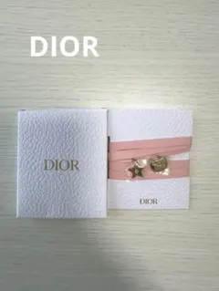 Dior ピンク リボン アクセサリー