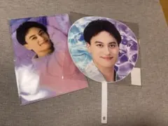 小島健Aえ！group うちわD.N.Aジャンボ うちわ　クリアファイル