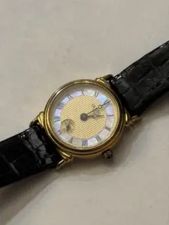 セリーヌ CELINE D2903-3レディース腕時計 動作良好 ピンクシェル