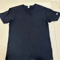 チャンピオン　Ｖネック　Tシャツ　黒
