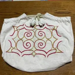 アイヌ刺繍トートバッグ　値下げしました
