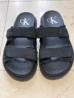 ⭐︎美品⭐︎Calvin Klein デニム サンダル ベルクロ ネイビーのサムネイル