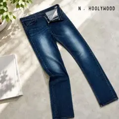 N.HOOLYWOOD デニムパンツ サイズ38 日本製　濃紺のサムネイル