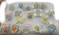 トイストーリー エイリアン ステッカー コラボ 31枚 新品未使用