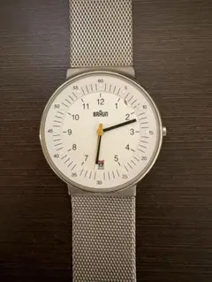 AB 希少　ビンテージ　完動品　braun 40 BRAUN /AC100V-240V] [4枚刃 9310s アトリエブラック Sport+ シリーズ9 sl インテリア時計