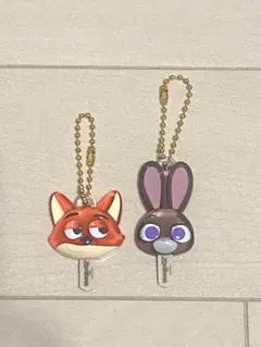 ズートピア　アイスキャンディーチャーム　ニック　ジュディ