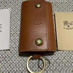 IL BISONTE★キーケース　キャメル　革製品　最終お値下げです