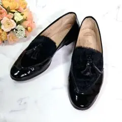 銀座かねまつ タッセルローファー 軽量 イタリア製 SACCHETTO