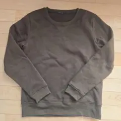 アクアガレージ　裏起毛トレーナー　カーキ