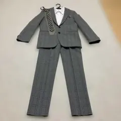 卒業式　男児　160サイズ　スーツ　５点セット　男子　男の子　小学校　小学生