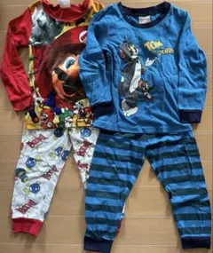 パジャマ 90cm トムとジェリー スーパーマリオ　2セット
