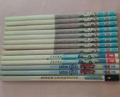 【昭和レトロ 】スーパーカー鉛筆 機関車 鉛筆 まとめ売り バラ13本