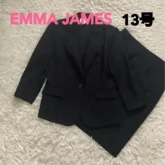 EMMA JAMES セットアップスーツ 13号 ブラック