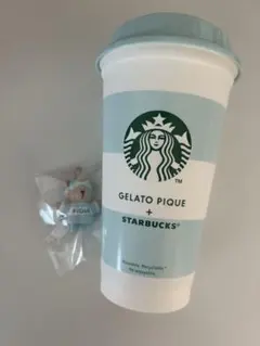 gelato pique +STARBUCKS リユーザブルカップ ベアリスタ