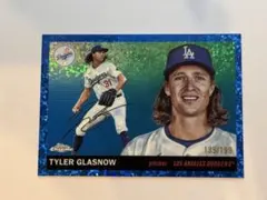 Topps Tyler Glasnow（ドジャースグラスノー）直筆サインカード - メルカリ