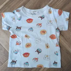 アンパンマン 総柄 半袖Tシャツ90cm