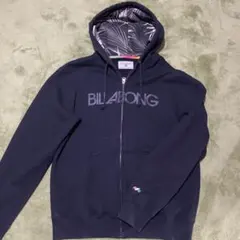BILLABONG ビラボン　ロゴプリント　ジップアップパーカー　カラフル