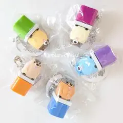 叫ぶ！マーモットスイッチ 2 コンプリート キーホルダー 5個セット