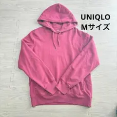 UNIQLO ユニクロ パーカー Mサイズ ピンク プルオーバー フーディ
