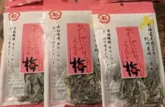 中野物産　４０グラム　おしゃぶり昆布梅×3袋のサムネイル