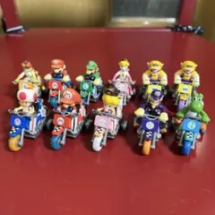 マリオカート フィギュア ９体 １９９２年 稀少 着色済 チョロＱ マリオカート フィギュア 9体 1992年 稀少 着色済 チョロQ