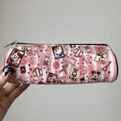 ディズニー ペンケース 筆箱 筒型 美品