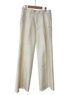 HARE ボトム/ポリエステル/ホワイト/HA010229TR/スラックスパンツ