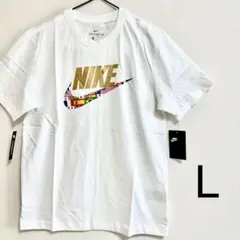 廃盤　新品　NIKE ホワイト Tシャツ Lサイズ　国旗